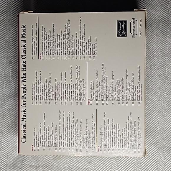 4 Disc Classical Music CD Set - Picture 2 of 3